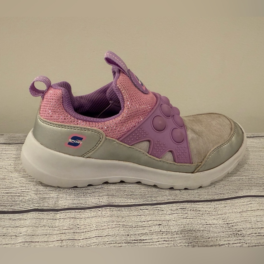 Girls Pink and Purple Sneakers/size 1
